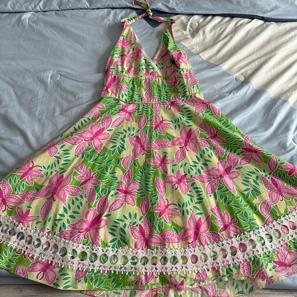 Lilly Pulitzer halter dress